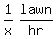 matrix%281%2C2%2C+1%2Fx%2Clawn%2Fhr%29