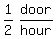 matrix%281%2C2%2C1%2F2%2Cdoor%2Fhour%29