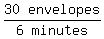 matrix%281%2C2%2C30%2Cenvelopes%29%2Fmatrix%281%2C2%2C6%2Cminutes%29