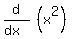 matrix%281%2C2%2Cd%2F%28dx%29%2C%28x%5E2%29%29