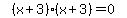matrix%281%2C3%2C%0D%0A%0D%0A%22%22%2C%28x%2B3%29%28x%2B3%29=0%2C%22%22%29