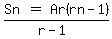 matrix%281%2C3%2C%0D%0ASn%2C%0D%0A%22%22=%22%22%2C%0D%0AAr%28rn-1%29%29%2F%28r-1%29
