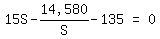 matrix%281%2C3%2C+15S++-++%2214%2C580%22%2FS++-++135%2C+%22=%22%2C+0%29