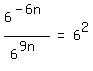 matrix%281%2C3%2C+6%5E%28-+6n%29%2F6%5E%289n%29%2C+%22=%22%2C+6%5E2%29