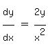 matrix%281%2C3%2C+dy%5E%22%22%2Fdx%5E%22%22%2C%22%22=%22%22%2C2y%5E%22%22%2Fx%5E2%29
