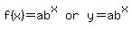 matrix%281%2C3%2C+f%28x%29+=+ab%5Ex%2C+or%2C+y+=+ab%5Ex%29