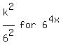 matrix%281%2C3%2C+k%5E2%2F6%5E2%2C+for%2C+6%5E%284x%29%29