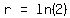matrix%281%2C3%2C+r%2C+%22=%22%2C+ln+%282%29%29