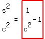 matrix%281%2C3%2C+s%5E2%2Fc%5E2%2C+%22=%22%2C+highlight%281%5E%22%22%2Fc%5E2+-+1%29%29