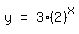 matrix%281%2C3%2C+y%2C+%22=%22%2C+3%282%29%5Ex%29