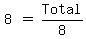 matrix%281%2C3%2C8%2C%22%22=%22%22%2CTotal%2F8%29