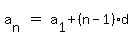 matrix%281%2C3%2Ca%5Bn%5D%2C%22%22=%22%22%2Ca%5B1%5D%2B%28n-1%29d%29