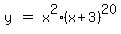 matrix%281%2C3%2Cy%2C%22%22=%22%22%2Cx%5E2%28x%2B3%29%5E20%29