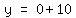 matrix%281%2C3%2Cy%2C%22=%22%2C0%2B10%29