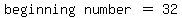 matrix%281%2C4%2Cbeginning%2C+number%2C+%22%22=%22%22%2C32%29