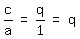 matrix%281%2C5%2C+c%2Fa%2C+%22=%22%2C+q%2F1%2C+%22=%22%2C+q%29