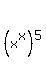 matrix%282%2C1%2C%22%22%2C%0D%0A%0D%0A%28x%5Ex%29%5E5%29%29%29