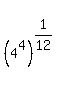 matrix%282%2C1%2C%22%22%2C%284%5E4%29%5E%281%2F12%29%29