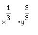 matrix%282%2C1%2C%22%22%2C++++x%5E%281%2F3%29y%5E%283%2F3%29+++++++%29