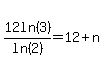matrix%282%2C1%2C%22%22%2C12ln%283%29%2Fln%282%29=12%2Bn%29