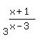 matrix%282%2C1%2C%22%22%2C3%5E%28%28x%2B1%29%2F%28x-3%29%29%29