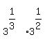 matrix%282%2C1%2C%22%22%2C3%5E%281%2F3%29%2A3%5E%281%2F2%29%29