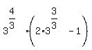 matrix%282%2C1%2C%22%22%2C3%5E%284%2F3%29%282%2A3%5E%283%2F3%29-1%29%29