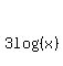 matrix%282%2C1%2C%22%22%2C3log%28%28x%29%29%29