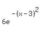 matrix%282%2C1%2C%22%22%2C6e%5E%28-%28x-3%29%5E2%29%29