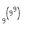 matrix%282%2C1%2C%22%22%2C9%5E%28%289%5E9%29%29%29