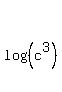matrix%282%2C1%2C%22%22%2Clog%28%28c%5E3%29%29%29