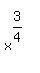 matrix%282%2C1%2C%22%22%2Cx%5E%283%2F4%29%29
