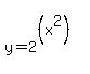 matrix%282%2C1%2C%22%22%2Cy+=2%5E%28%28x%5E2%29%29%29