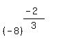 matrix%282%2C1%2C+%22%22%2C+%28+-+8%29%5E%28%28-+2%29%2F3%29%29