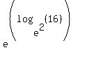 matrix%282%2C1%2C+%22+%22%2C+e%5E%28%28log+%28e%5E2%2C+%2816%29%29%29%29%29