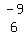 matrix%282%2C1%2C-9%2C6%29