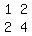 matrix%282%2C2%2C+1%2C+2%2C+2%2C+4%29