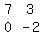 matrix%282%2C2%2C7%2C3%2C0%2C-2%29