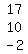 matrix%283%2C1%2C17%2C10%2C-2%29