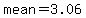 mean+=+3.06
