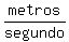 metros%2Fsegundo