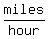 miles%2Fhour