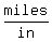 miles%2Fin