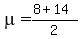 mu=%288%2B14%29%2F2