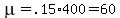 mu=.15%2A400=60