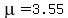 mu=3.55