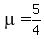 mu=5%2F4