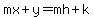 mx%2By=mh%2Bk