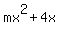 mx%5E2%2B4x