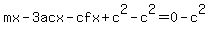 mx-3acx-cfx%2Bc%5E2-c%5E2=0-c%5E2